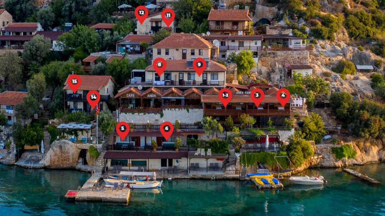 Ankh Pension Kaleucagız Εξωτερικό φωτογραφία